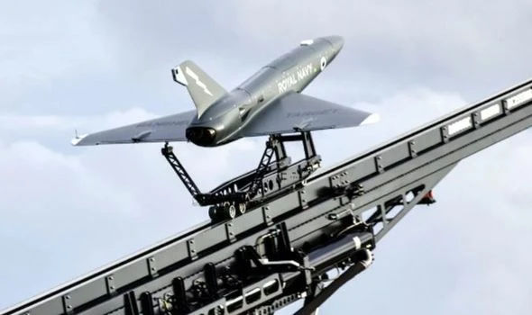 Royal Navy sends Russia and China warning as revolutionary drone launched from sea