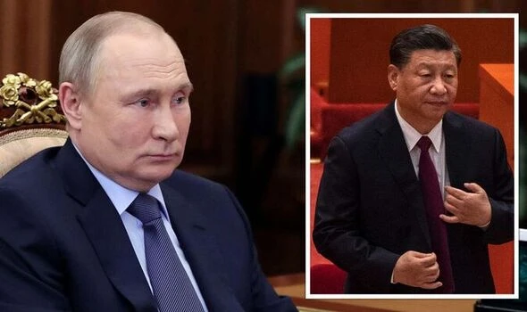 Putin humiliated as China’s tech giants pull out of Russia in major blow for Kremlin