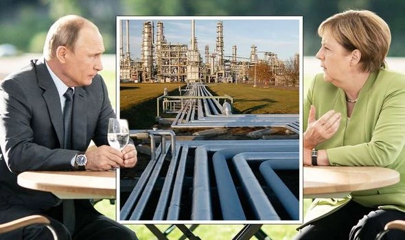 Merkel slammed as Putin exploits 'isolated' Germany's gas reliance: 'Makes him stronger!'