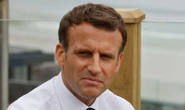 Macron savaged for ‘posturing’ in Brexit row as French president wields veto