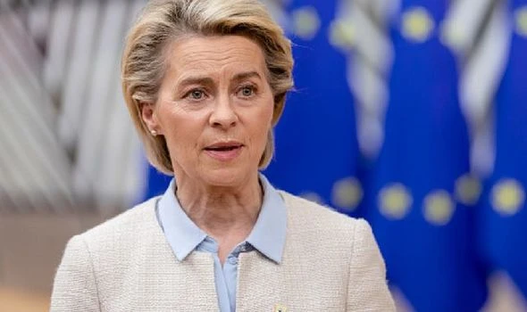 'Others before our own!' VDL shamed as she brags about giving away half of EU jab stock
