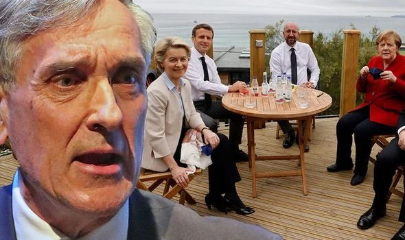 Why are EU chiefs there?! John Redwood blows top at Brussels' 'MAJORITY' at G7