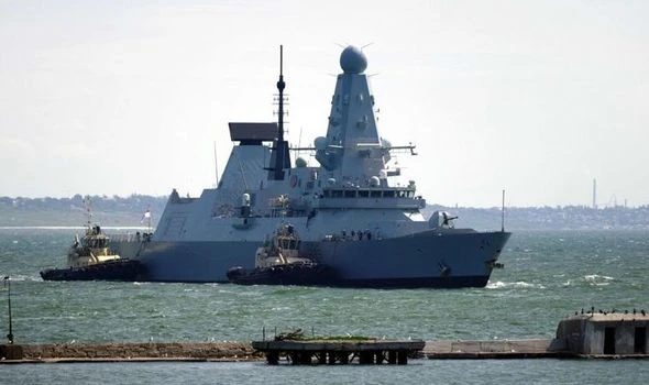 Russia issued brutal threat to Royal Navy warship: ‘If you don't change course I'll fire’