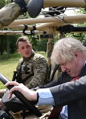 Boris Johnson: It was entirely right for Navy to be in Ukrainian waters