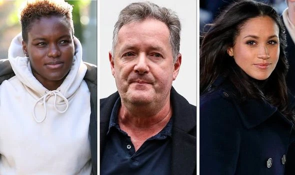 Piers Morgan says Meghan Markle would 'self combust in fury' if he wrestled Nicola Adams