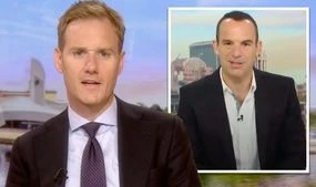 Dan Walker steps in to reassure a 'nervous' Martin Lewis ahead of his GMB hosting debut