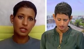 'We ostracised her!' Naga Munchetty reprimanded for being 'pig-headed' bully at school
