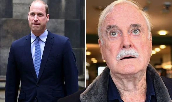 'Dull as Prince William' John Cleese aims jibe at royals as he bemoans Euro 2020 matches
