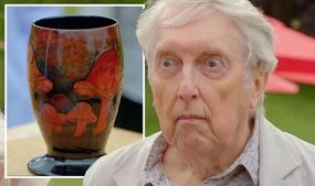 Antiques Roadshow guest blown away by ceramic toadstool valuation: ‘That’s a surprise!’