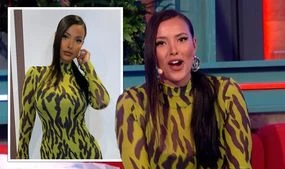 Maya Jama's appearance leaves Euros viewers distracted 'Highlight of the game!’