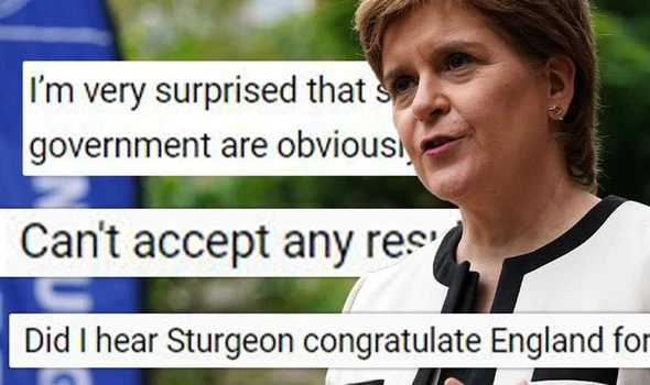 'Westminster obviously to blame!' Britons brutally mock Nicola Sturgeon over Euros tweet