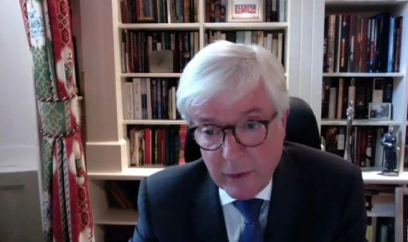 'Did it not raise alarm bells!?' MP Steve Brine probes Lord Hall 'seems incredible not'