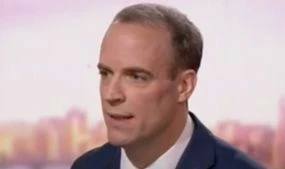 Dominic Raab lashes out at 'bloody-minded' EU for threatening NI protocol