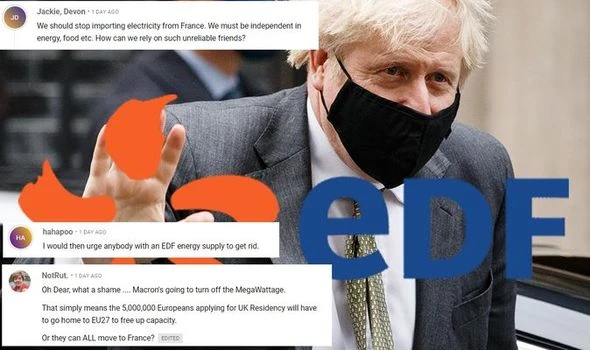 Britons furious as France could suspend electricity to British mainland - 'Do your worst!'