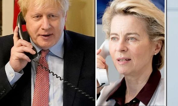 Boris holds urgent call with VDL ahead of summit - PM demands progress over Brexit spat