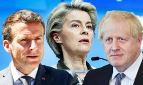EU's 'divide and conquer' Brexit plot: Macron and VDL to sidestep Frost as Boris targeted