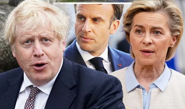 Boris rubs EU's nose in it: PM's subtle Brexit dig at Brussels in his G7 summit menu