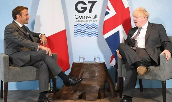 Keep your word! Macron sends Boris bitter Brexit demand - and offers 'reset' of relations