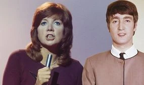 Cilla Black was pulled onto stage by John Lennon to sing with The Beatles