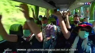 France-Allemagne : avec les supporters français à Munich