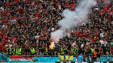 Hongrie-France : chaleur étouffante, stade comble... l'enfer de la Puskas Arena