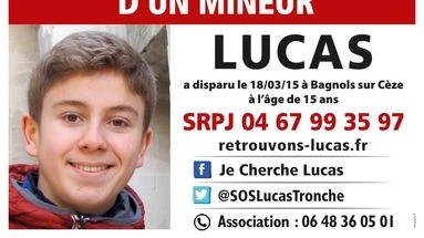 Disparition de Lucas Tronche, 15 ans, en 2015 : des débris de vêtements et des ossements retrouvés dans le Gard
