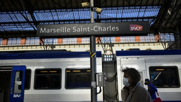 Marseille : la gare Saint Charles longuement bloquée après une intervention de la police dans un TGV