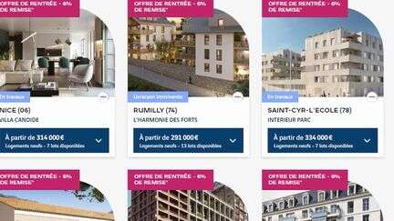 Immobilier : des logements neufs à prix réduits sur internet