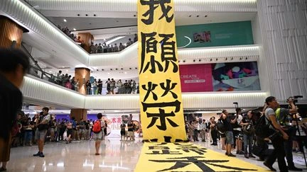 Hong Kong interdit un chant prodémocratie et demande son retrait aux plateformes internet