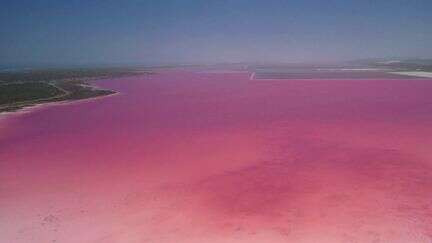 Australie : Hutt Lagoon, un lac rose aux multiples nuances