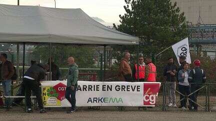 Isère : après Vencorex, l'usine Arkema entre en grève