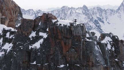 Alpinisme : nouvel exploit de Benjamin Védrines dans les Drus