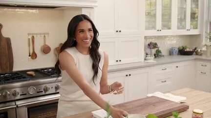 L'actrice Meghan Markle, épouse du prince Harry, se met en cuisine pour Netflix