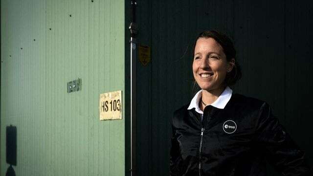 L'astronaute française Sophie Adenot a 