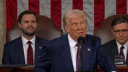 Donald Trump devant le Congrès : le long discours sous tension du président américain