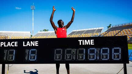 Athlétisme : le prodige australien Gout Gout signe la meilleure performance mondiale de l'année sur 200 m