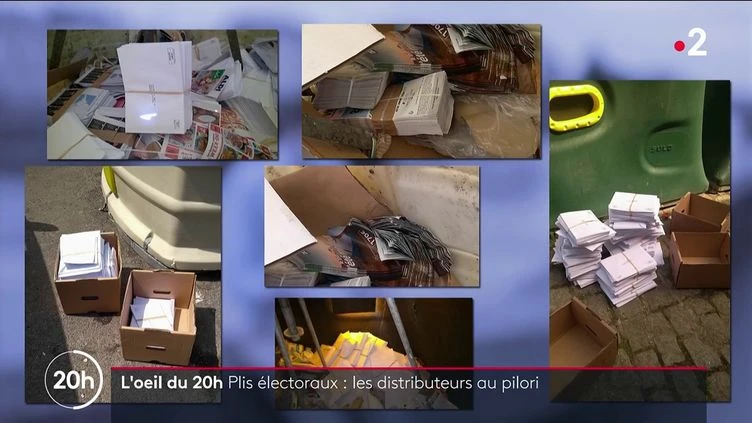 Plis électoraux : les distributeurs au pilori