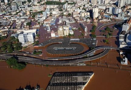 AVANT/APRES. Visualisez l'ampleur des inondations qui ont touché le Brésil