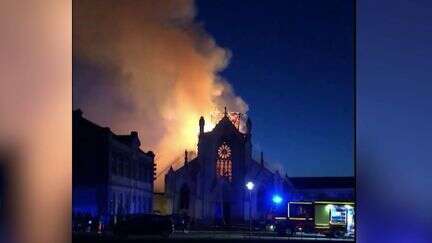 Pas-de-Calais : l'église de Saint-Omer ravagée par un incendie dans la nuit