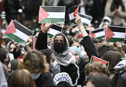 Manifestations propalestiniennes : 