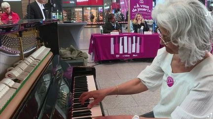 Concours SNCF : des auditions au piano dans la gare de la Part-Dieu à Lyon