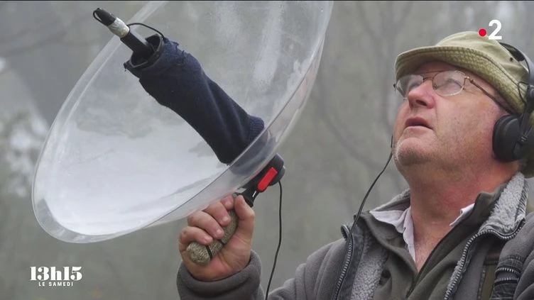 L'audio-naturaliste chasseur de sons Fernand Deroussen enregistre la vie sauvage pour faire prendre conscience de sa fragilité