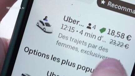 Uber : les clientes peuvent choisir d'être conduites par des femmes