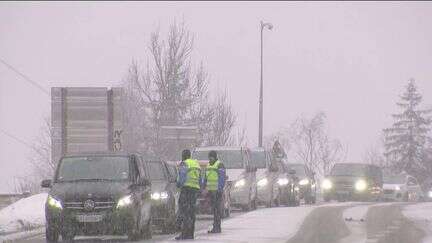 Alpes du Nord : neige abondante et risque de verglas