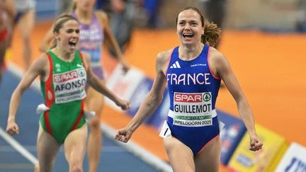 Euro d'athlétisme en salle : la Française Agathe Guillemot s'offre son premier titre européen sur le 1 500 m
