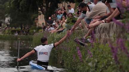 Paris 2024 : Quimperlé célèbre son champion olympique de canoë slalom, Nicolas Gestin