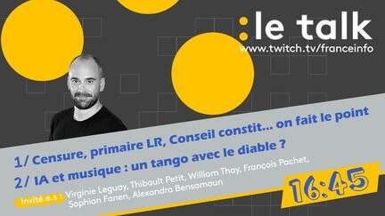 Le Talk - Richard Ferrand élu au Conseil constitutionnel, la motion de censure du PS, la guerre des chefs LR... / L'arrivée de l'IA dans la musique : venez débattre avec nous !