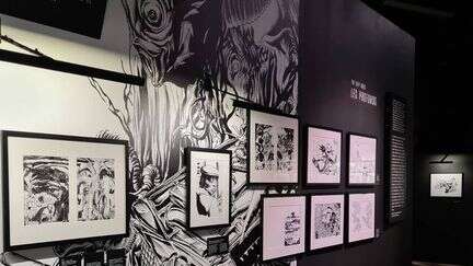 Festival de BD d'Angoulême : la fascinante exposition sur l'œuvre de H.P Lovecraft adapté par le mangaka Gō Tanabe