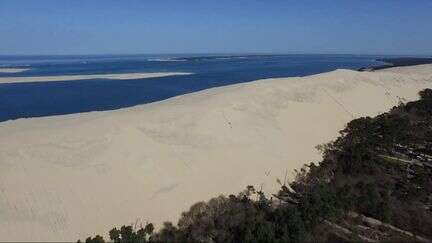 Bassin d’Arcachon : avec ses 101 mètres de hauteur, la dune du Pilat est au plus bas