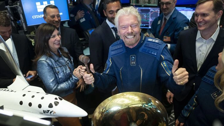 Virgin Galactique : le milliardaire Richard Branson dans l’espace